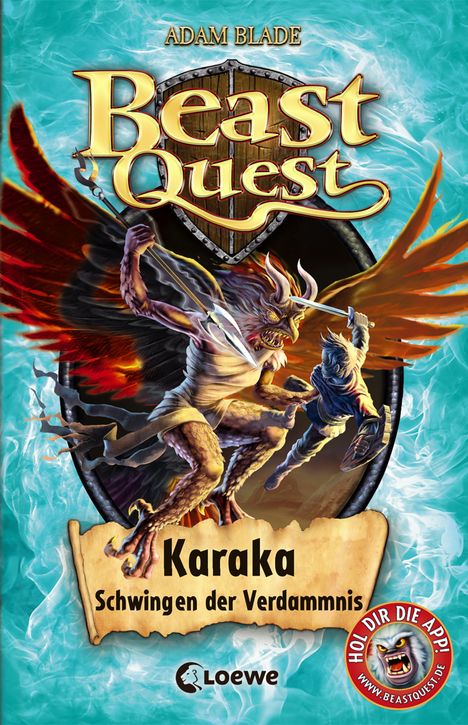 Adam Blade: Beast Quest 51 - Karaka, Schwingen der Verdammnis, Buch