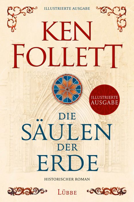 Ken Follett (geb. 1949): Die Säulen der Erde, Buch