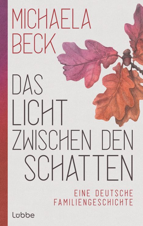 Michaela Beck: Das Licht zwischen den Schatten, Buch