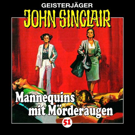 Jason Dark: Mannequins mit Mörderaugen, CD