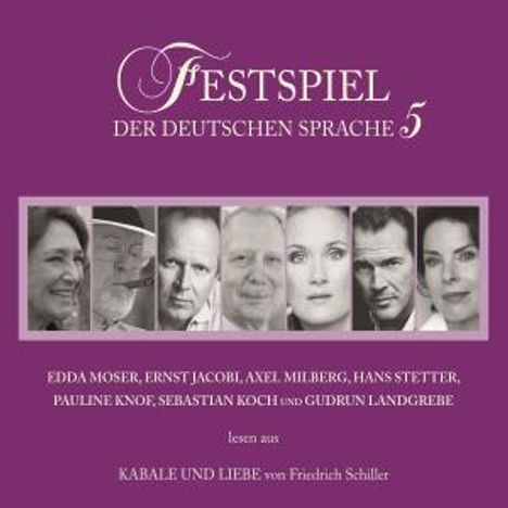 Festspiel der deutschen Sprache 5, CD