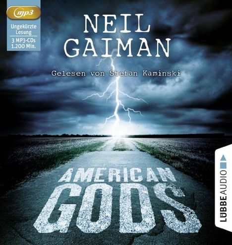 Neil Gaiman: American Gods, 3 CDs