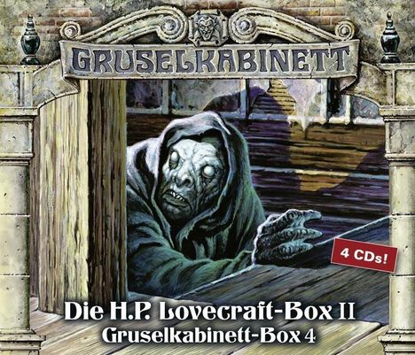 H. P. Lovecraft: Gruselkabinett-Box 4, 4 CDs