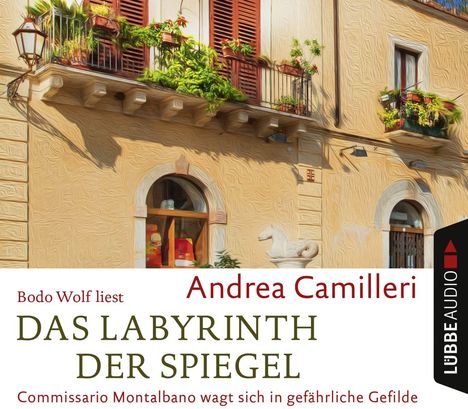 Andrea Camilleri (1925-2019): Das Labyrinth der Spiegel, 4 CDs