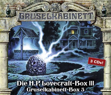 H. P. Lovecraft: Gruselkabinett-Box 5, 3 CDs