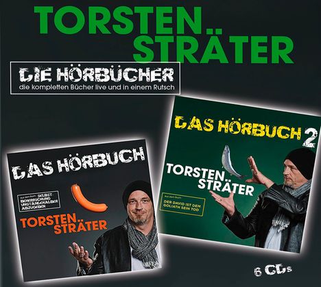 Torsten Sträter (geb. 1966): Das Hörbuch 1 &amp; 2, 6 CDs