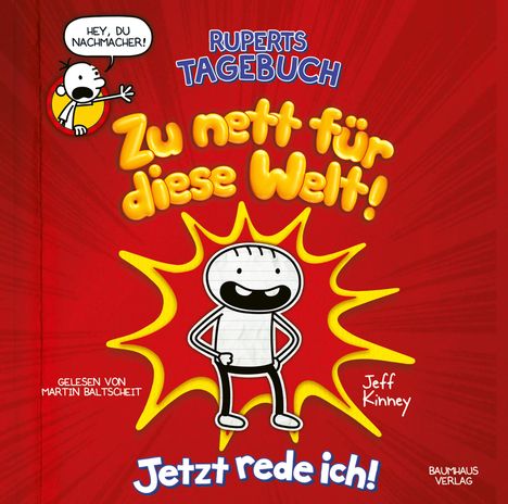Ruperts Tagebuch - Zu nett für diese Welt!, CD