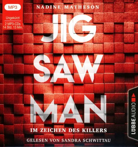 Nadine Matheson: Jigsaw Man - Im Zeichen des Killers, 2 MP3-CDs