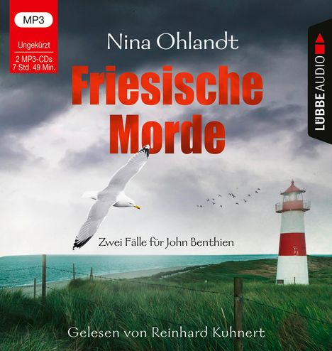 Nina Ohlandt: Friesische Morde, 2 MP3-CDs