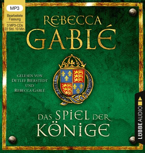 Rebecca Gablé: Das Spiel der Könige, 3 MP3-CDs