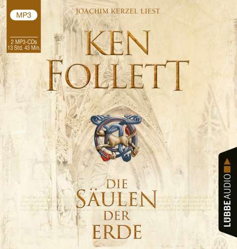 Ken Follett: Die Säulen der Erde, 2 MP3-CDs