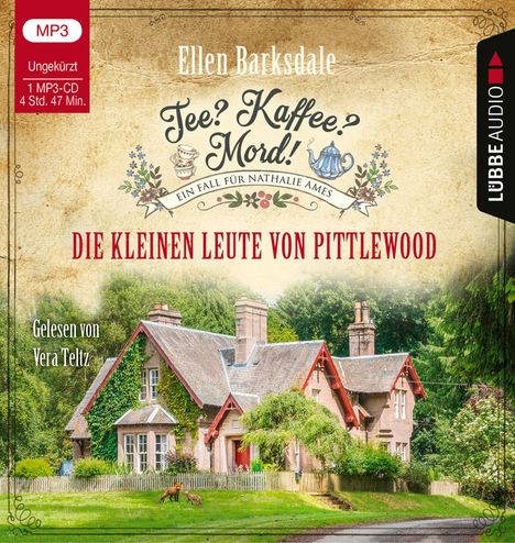 Ellen Barksdale: Tee? Kaffee? Mord! - Die kleinen Leute von Pittlewood, MP3-CD