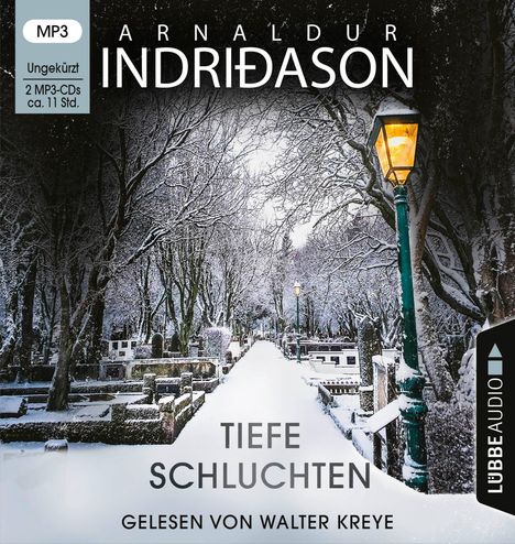 Arnaldur Indridason: Tiefe Schluchten, 2 MP3-CDs