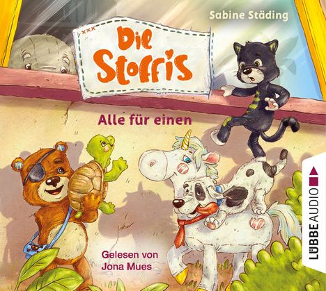 Sabine Städing: Die Stoffis (02) Alle für einen, 2 CDs