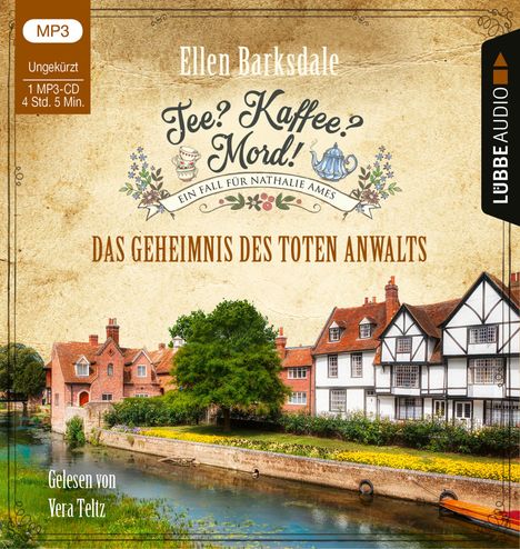 Ellen Barksdale: Tee? Kaffee? Mord! - Das Geheimnis des toten Anwalts, MP3-CD