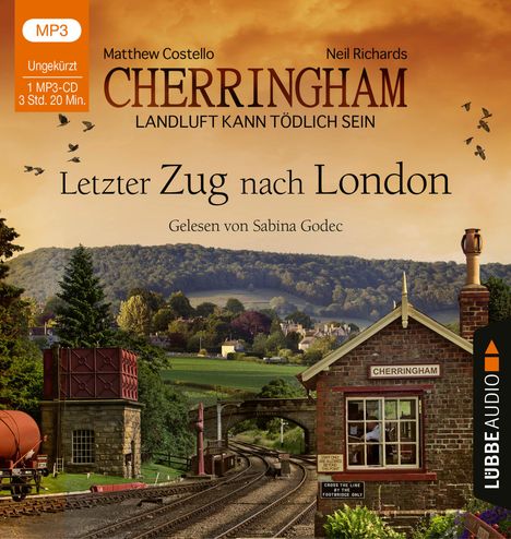 Matthew Costello: Cherringham - Letzter Zug nach London, MP3-CD