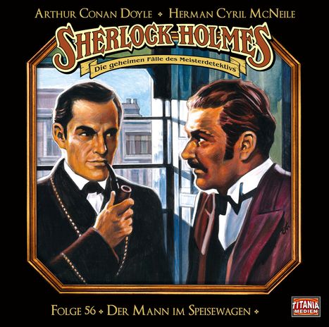 Sherlock Holmes - Folge 56. Der Mann im Speisewagen, CD