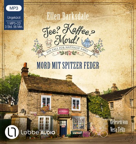 Ellen Barksdale: Tee? Kaffee? Mord! - Mord mit spitzer Feder, MP3-CD