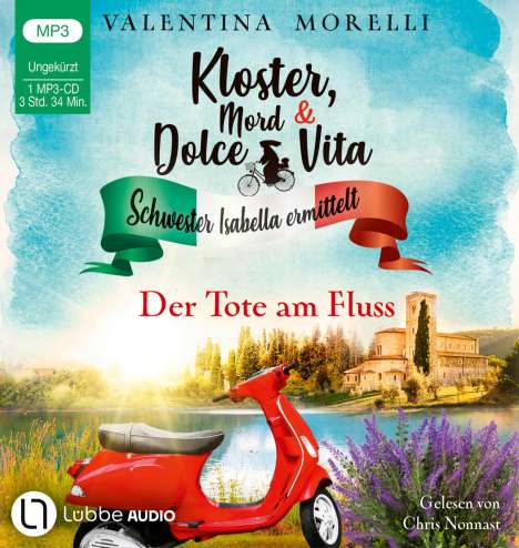 Valentina Morelli: Kloster, Mord und Dolce Vita - Der Tote am Fluss, MP3-CD