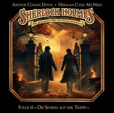 Sherlock Holmes - Folge 61. Die Spuren auf der Treppe, CD