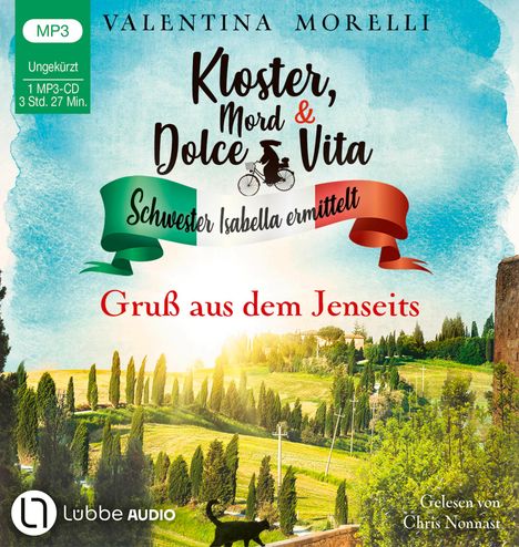 Valentina Morelli: Kloster, Mord und Dolce Vita - Gruß aus dem Jenseits, MP3-CD