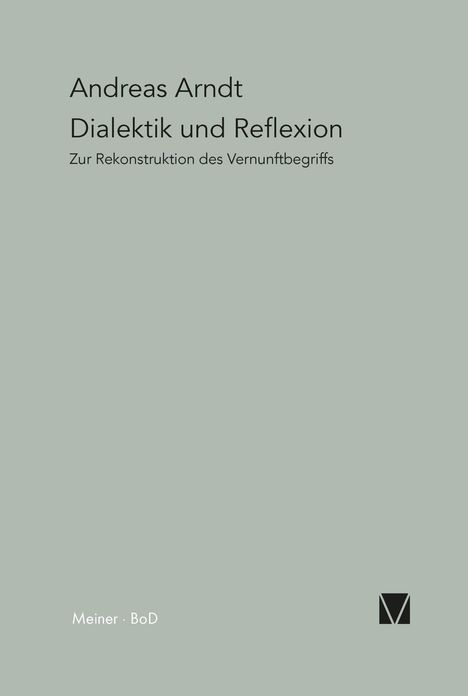 Andreas Arndt: Dialektik und Reflexion, Buch