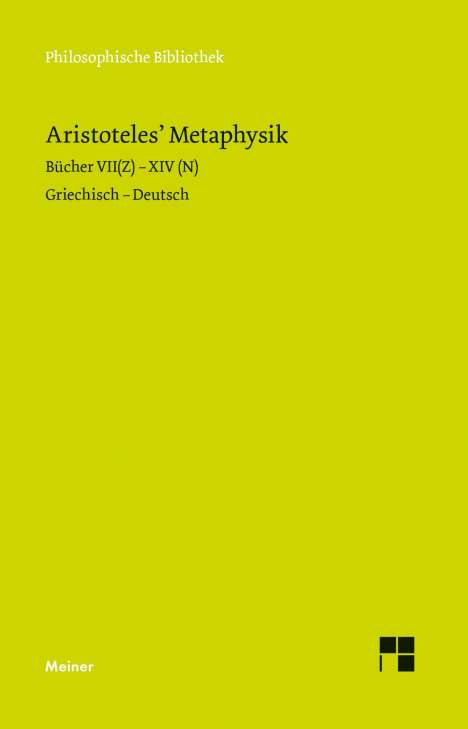 Aristoteles: Metaphysik, Buch