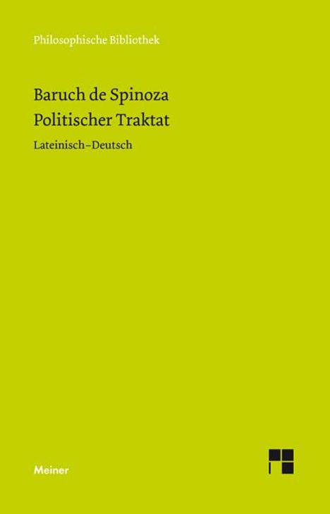 Baruch de Spinoza: Politischer Traktat, Buch