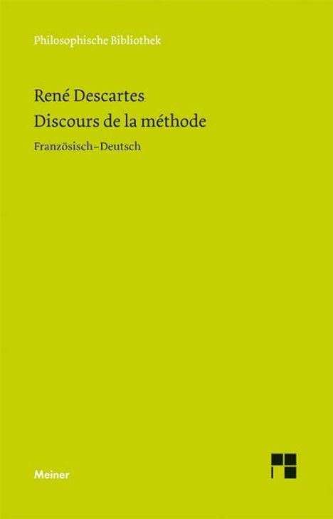 René Descartes: Discours de la méthode, Buch