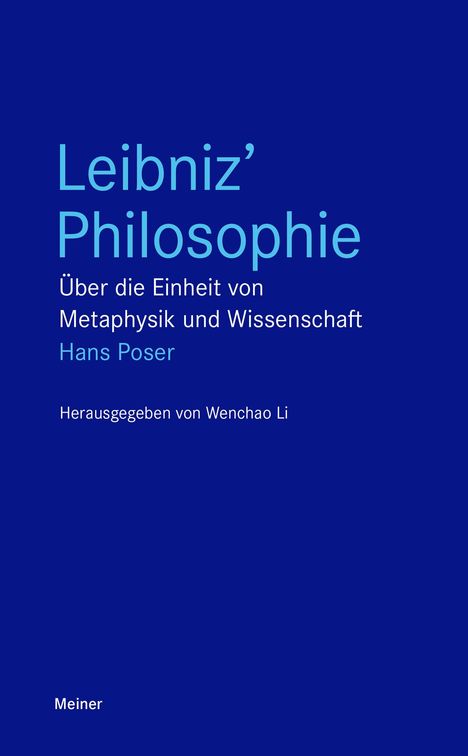 Hans Poser: Poser, H: Leibniz' Philosophie, Buch