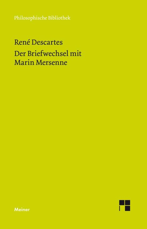 René Descartes: Descartes, R: Briefwechsel mit Marin Mersenne, Buch