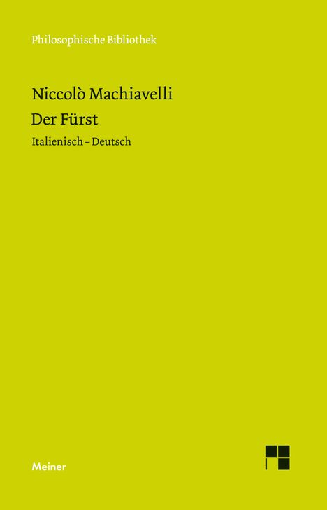 Niccolò Machiavelli: Der Fürst, Buch