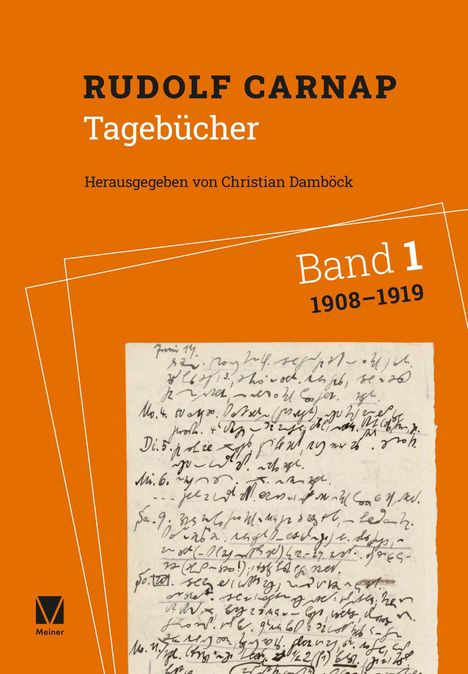 Rudolf Carnap: Tagebücher Band 1: 1908-1919, Buch