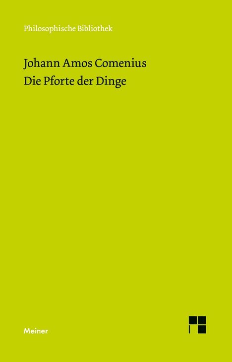 Johann A Comenius: Die Pforte der Dinge, Buch