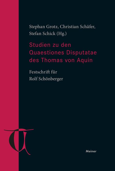 Studien zu den Quaestiones Disputatae des Thomas von Aquin, Buch