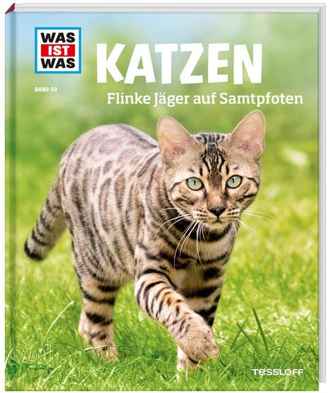 Jutta Aurahs: WAS IST WAS Band 59. Katzen. Flinke Jäger auf Samtpfoten, Buch