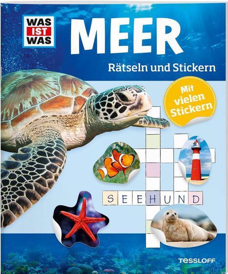 Lisa Hebler: WAS IST WAS Rätseln und Stickern: Meer, Buch