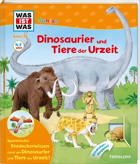 Bärbel Oftring: WAS IST WAS Junior Band 30. Dinosaurier und Tiere der Urzeit, Buch