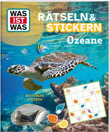 WAS IST WAS Rätseln und Stickern: Ozeane, Buch