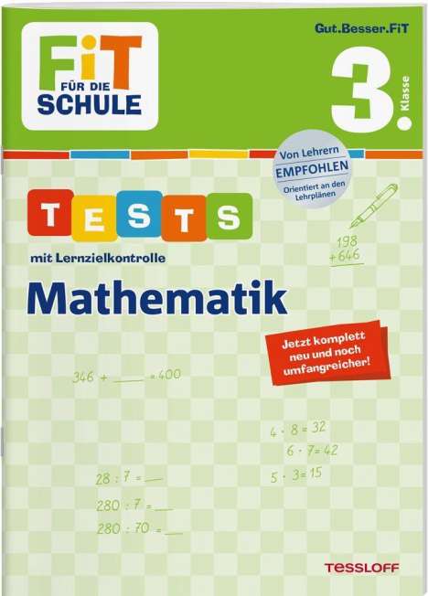 Julia Meyer: FiT FÜR DIE SCHULE. Tests Mathe 3. Kl., Buch