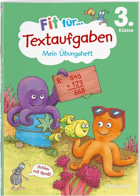 Andrea Tonte: Fit für Textaufgaben 3. Klasse. Mein Übungsheft, Buch