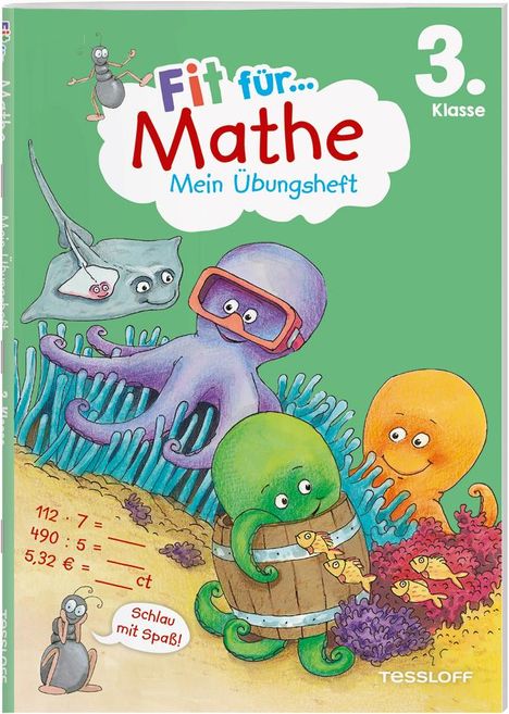 Andrea Tonte: Fit für Mathe 3. Klasse. Mein Übungsheft, Buch