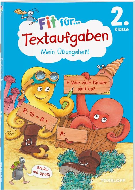 Andrea Tonte: Fit für Textaufgaben 2. Klasse. Mein Übungsheft, Buch