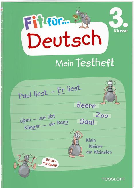 Julia Meyer: Fit für Deutsch 3. Klasse. Mein Testheft, Buch