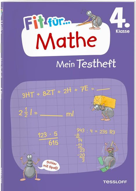 Julia Meyer: Fit für Mathe 4. Klasse. Mein Testheft, Buch