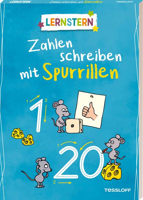 Julia Meyer: LERNSTERN. Zahlen schreiben mit Spurrillen, Buch