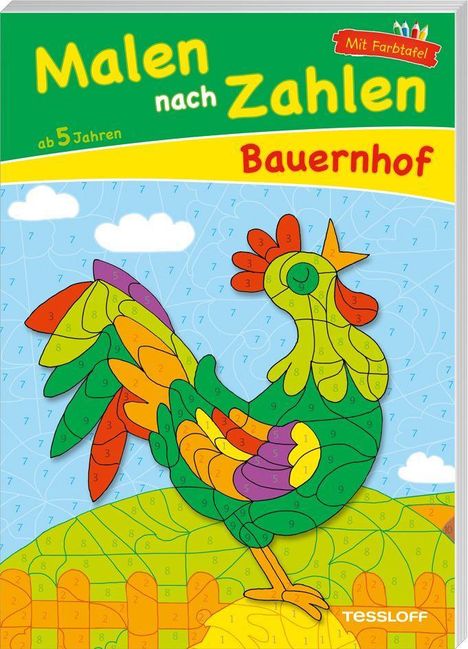 Malen nach Zahlen Bauernhof, Buch