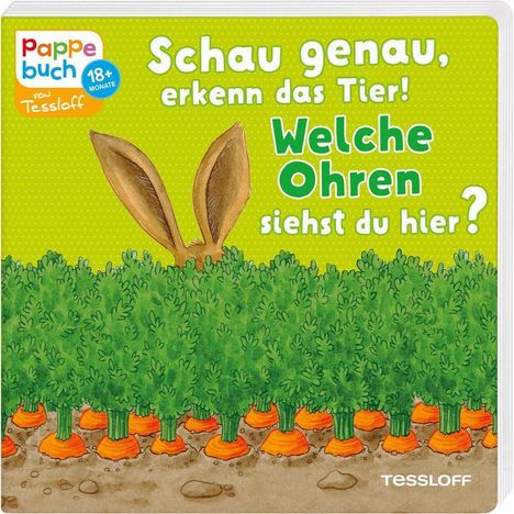 Schau genau, erkenn das Tier! Welche Ohren siehst du hier?, Buch