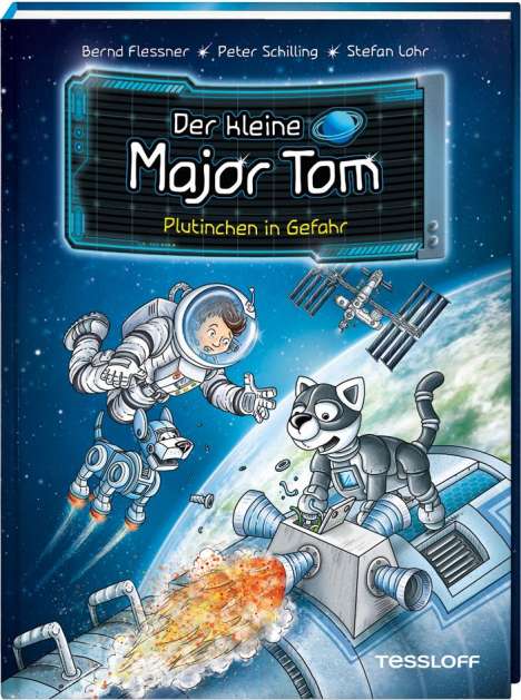 Bernd Flessner: Der kleine Major Tom. Band 12: Plutinchen in Gefahr, Buch