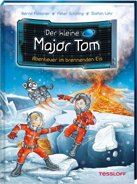 Bernd Flessner: Der kleine Major Tom. Band 14. Abenteuer im brennenden Eis, Buch